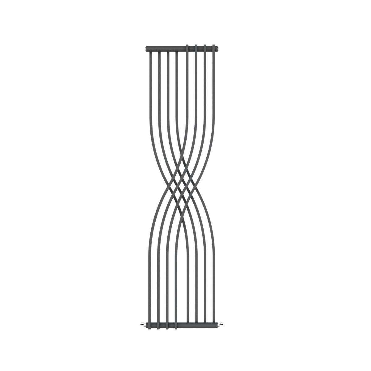 LOORA X Designer Tall Radiator 1800x550mm Anthracite