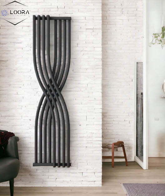 LOORA X Designer Tall Radiator 1800x550mm Anthracite